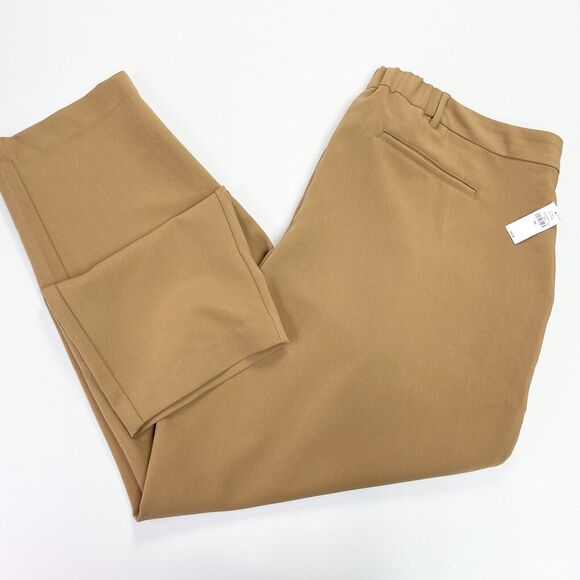 Old Navy Taylor Straight Trouser Womens XXLarge Minimalist Neutral Clean Girl - Picture 4 of 14
